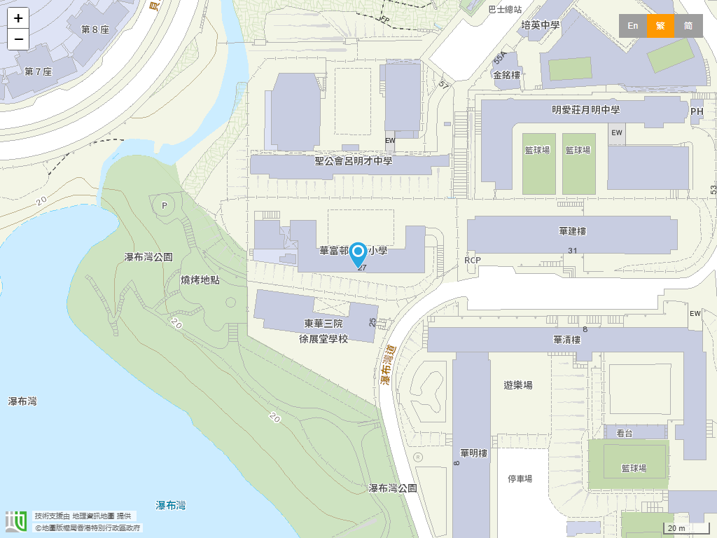 华富邨宝血小学位置