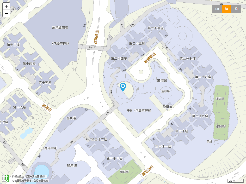 迦南幼稚园(丽港城)位置