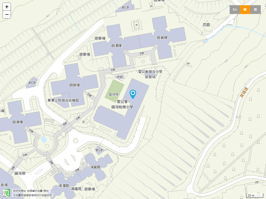 圣公会田湾始南小学位置