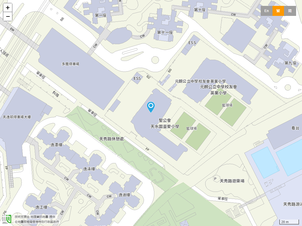 圣公会天水围灵爱小学位置