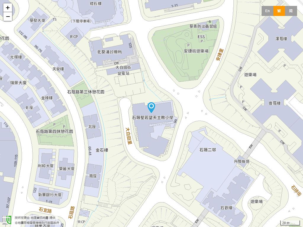 石篱圣若望天主教小学位置