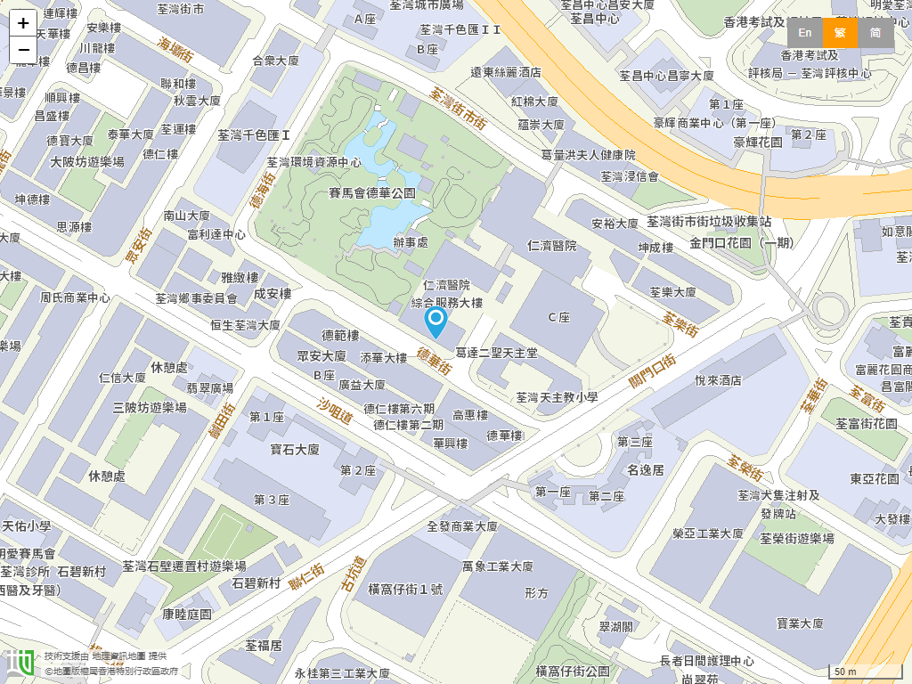仁济医院蔡百泰幼稚园位置