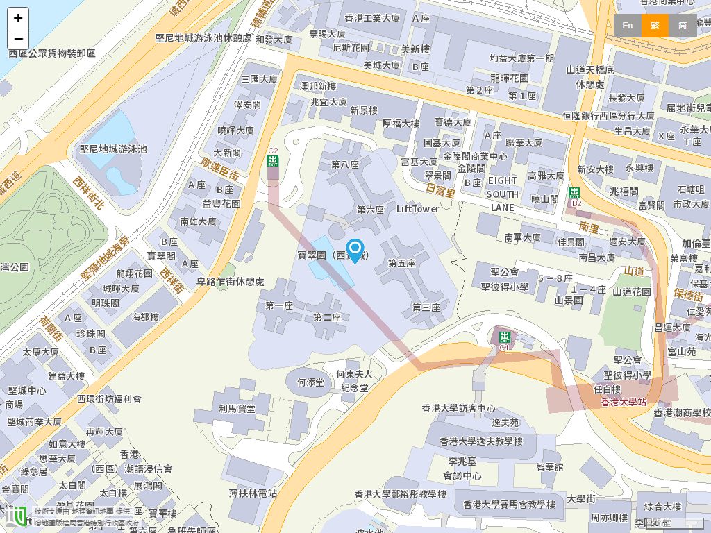 圣雅各福群会宝翠园幼稚园位置