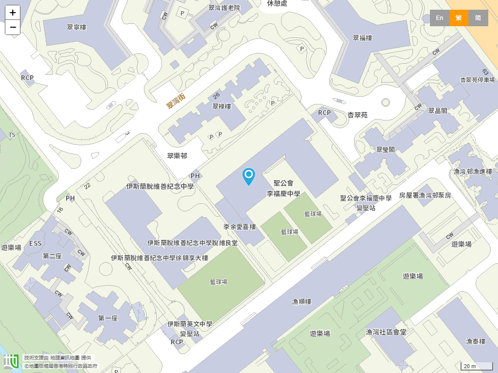 圣公会李福庆中学位置