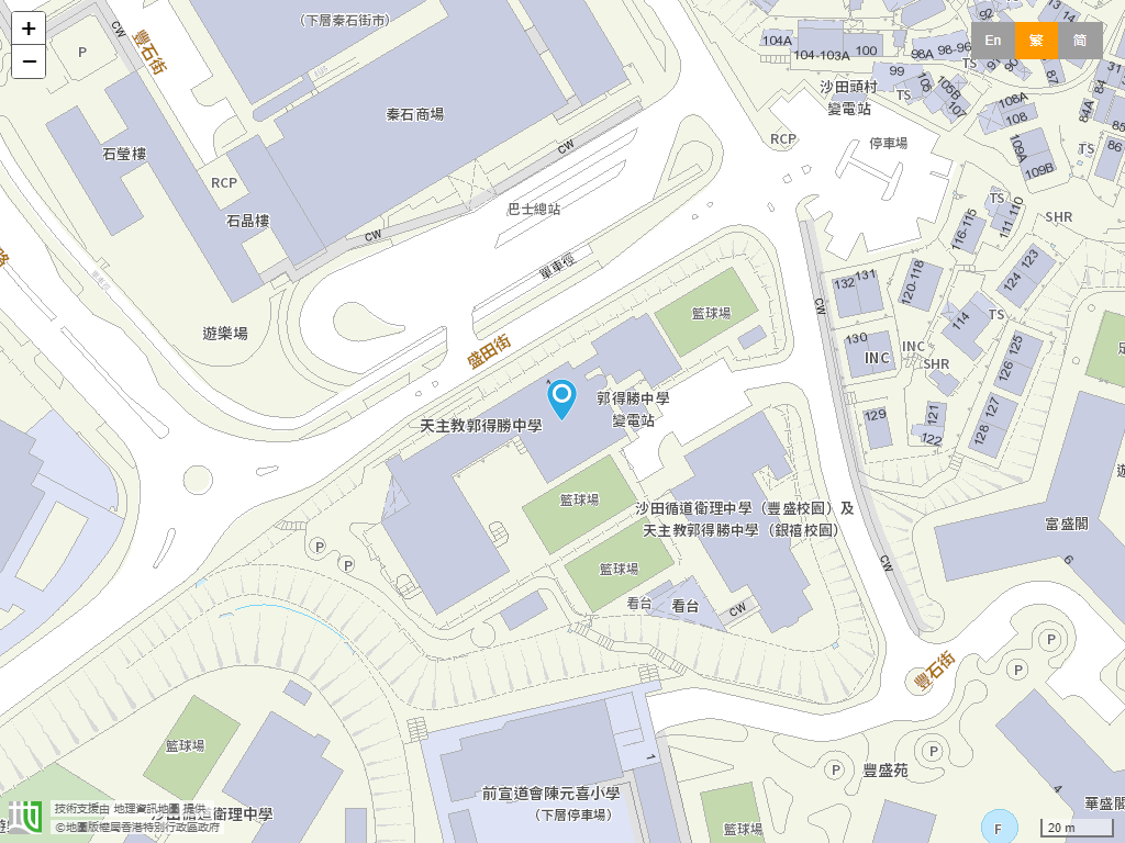 天主教郭得胜中学位置