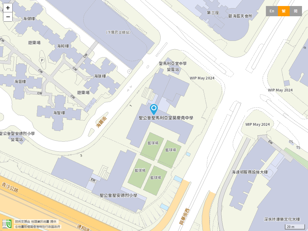 圣公会圣马利亚堂莫庆尧中学位置