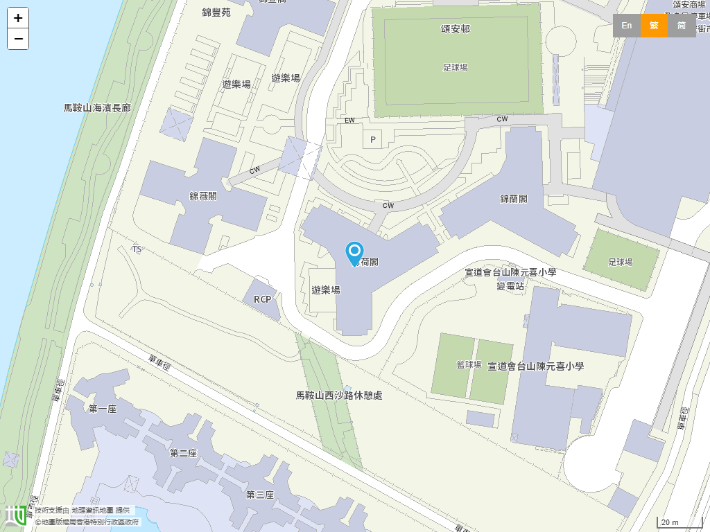 基督教国际学校－幼稚园位置