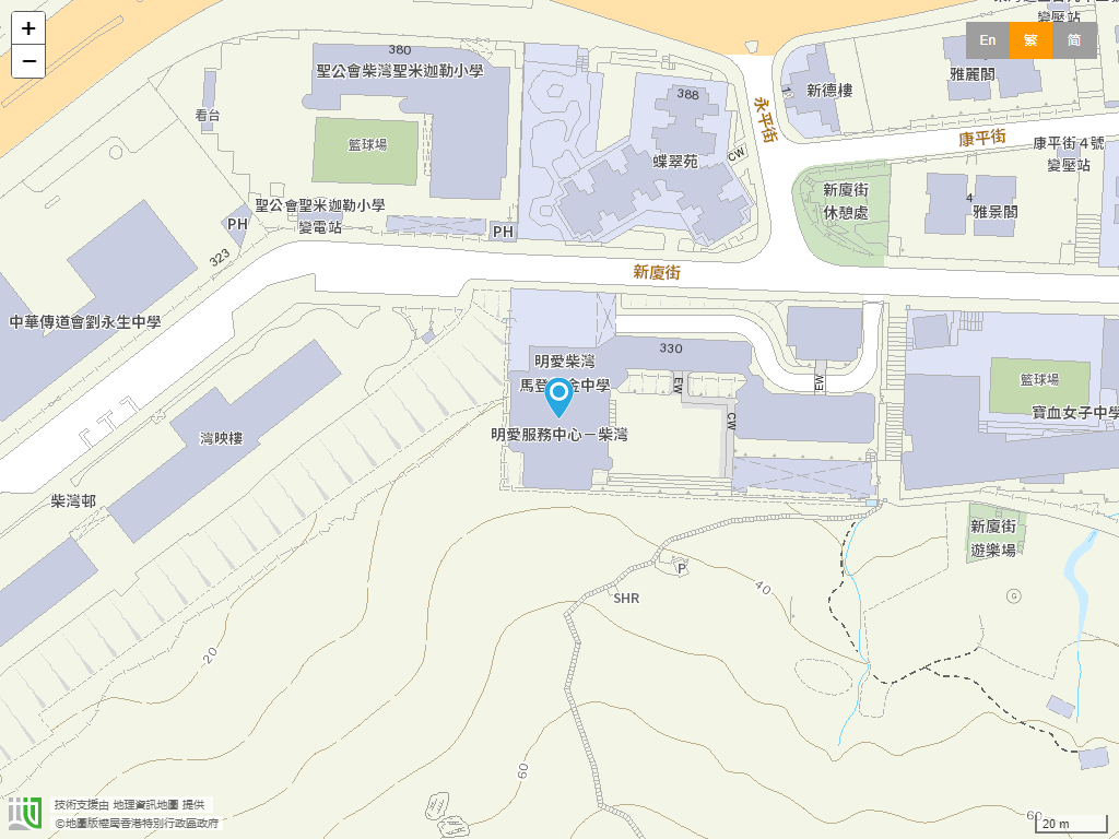 明爱柴湾马登基金中学位置