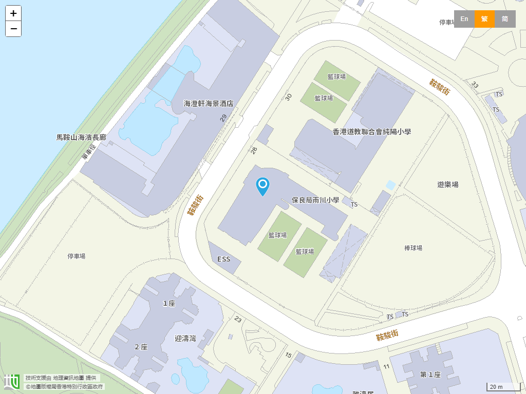 保良局雨川小学位置
