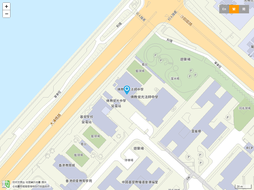 佛教觉光法师中学位置