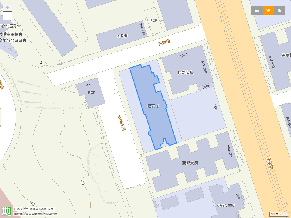 学之园幼稚园(君豪峰)位置