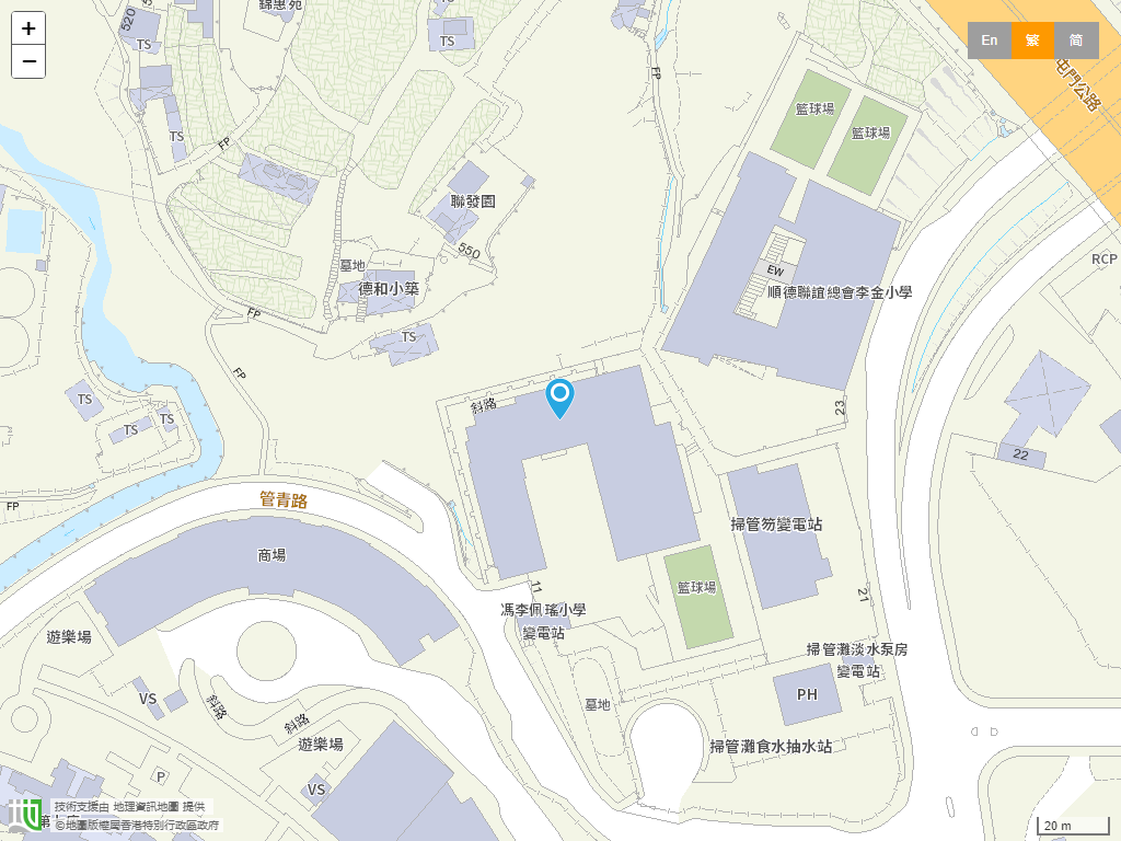 保良局西区妇女福利会冯李佩瑶小学位置