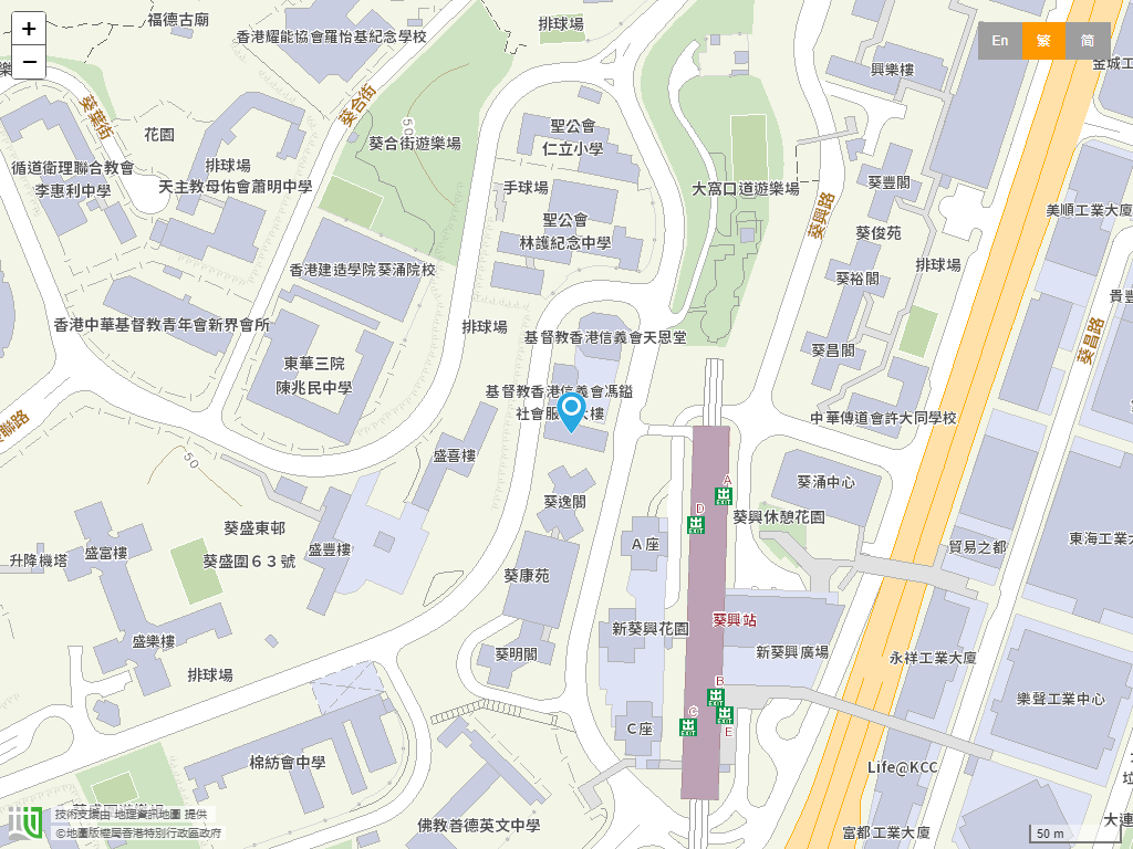 基督教香港信义会天恩幼儿学校位置