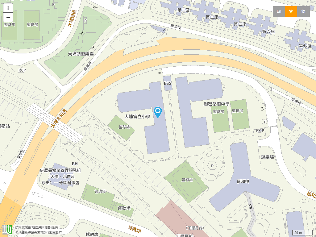 大埔官立小学位置