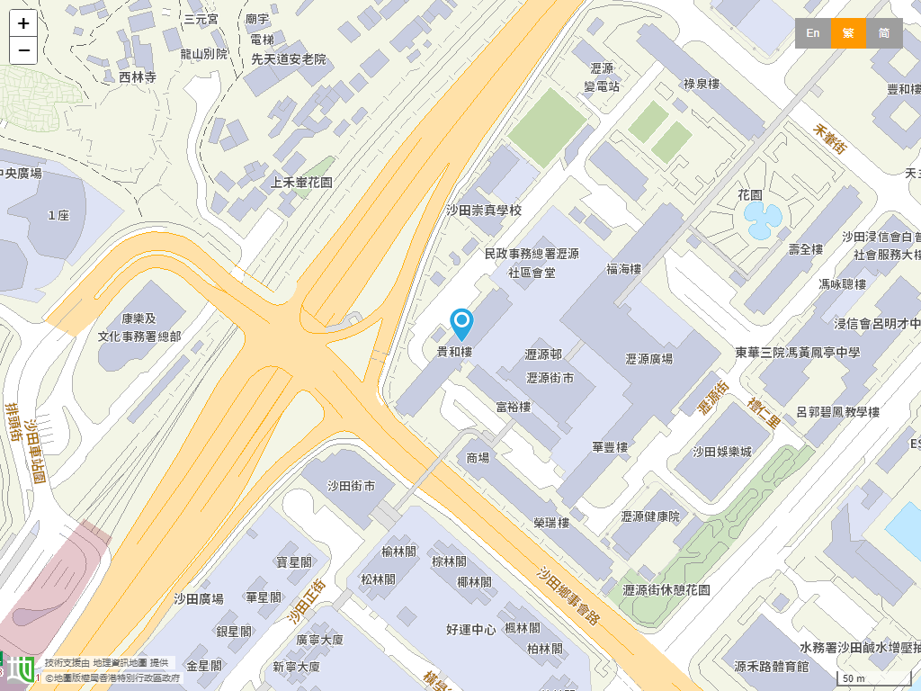 保良局唐楚男(沥源)幼稚园位置