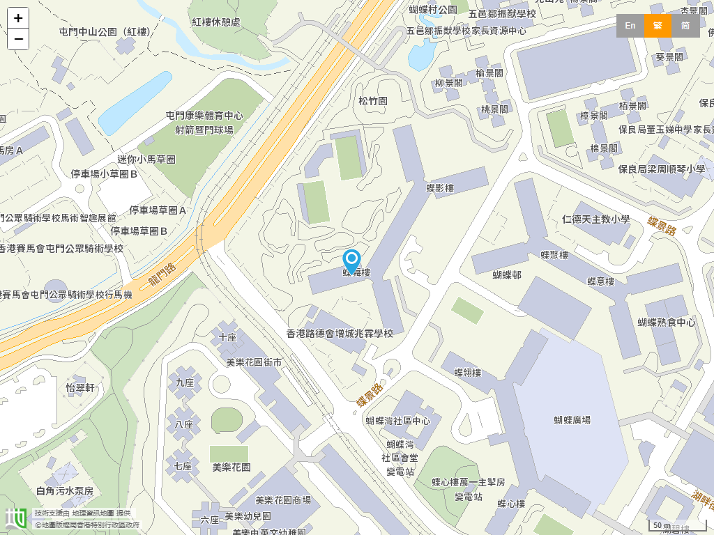 香港保护儿童会蝴蝶邨幼儿学校位置
