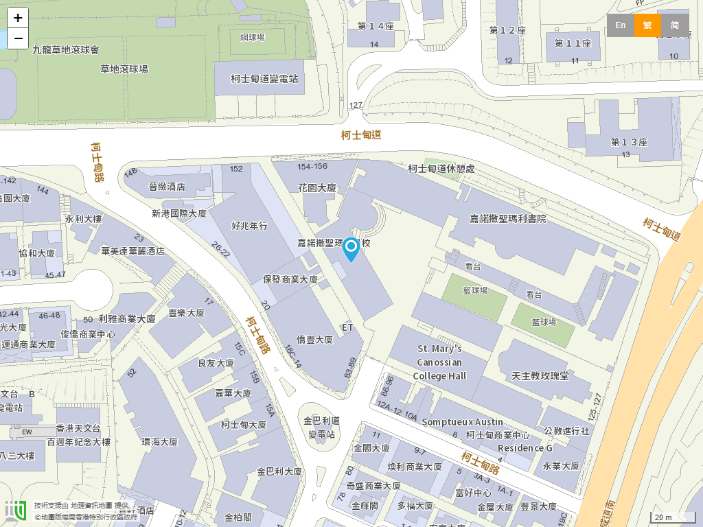 嘉诺撒圣玛利学校位置