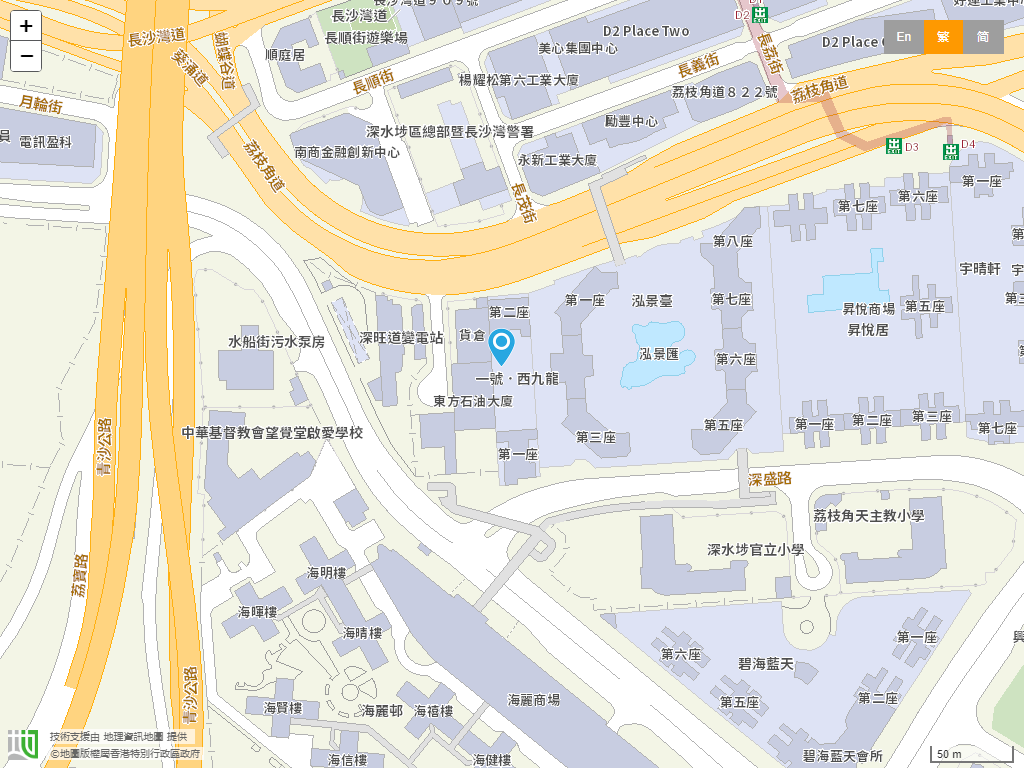 香港灵粮堂秀德幼稚园(二校)位置