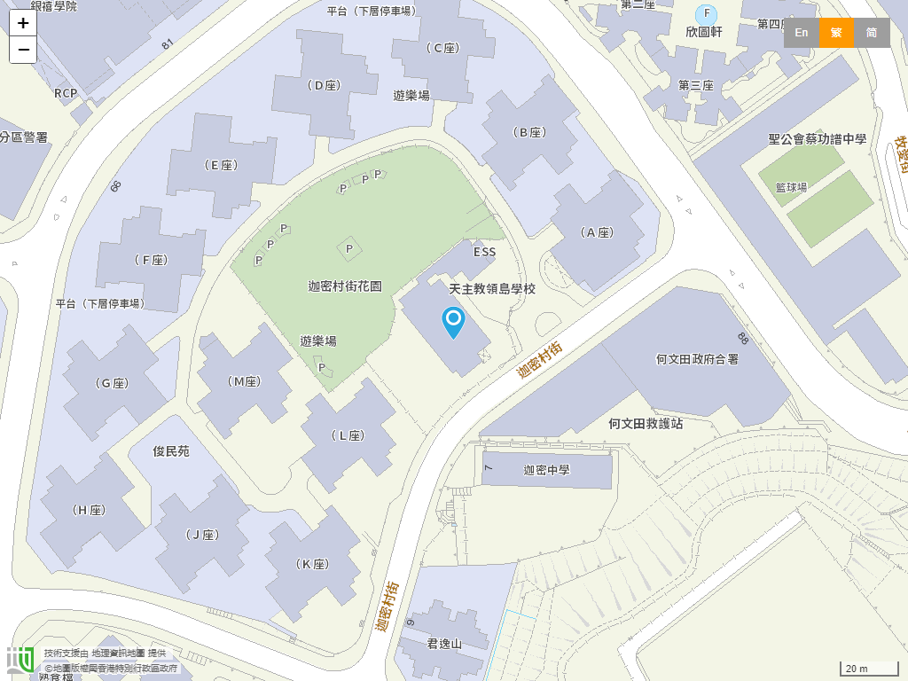 天主教领岛学校位置