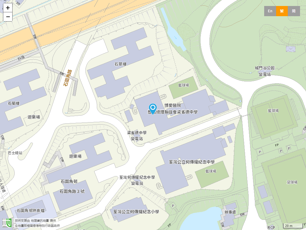博爱医院历届总理联谊会梁省德中学位置