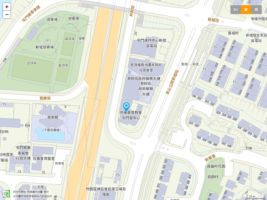 中华基督教会屯门堂幼稚园二校位置