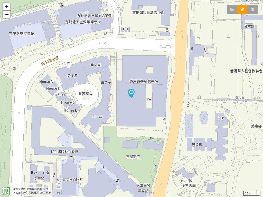 香港兆基创意书院位置