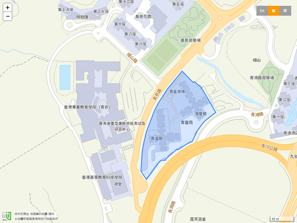 宏福幼稚园(青富)位置