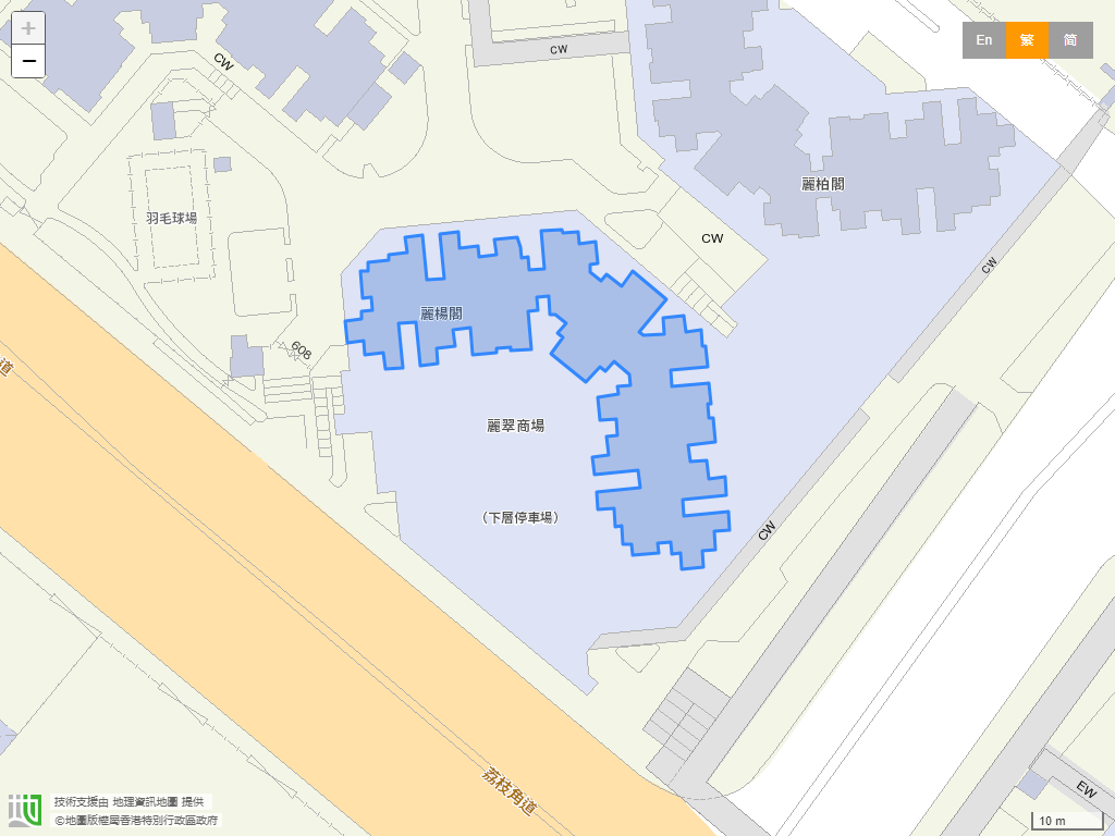 长沙湾街坊福利会林谭燕华幼稚园(丽翠苑)位置
