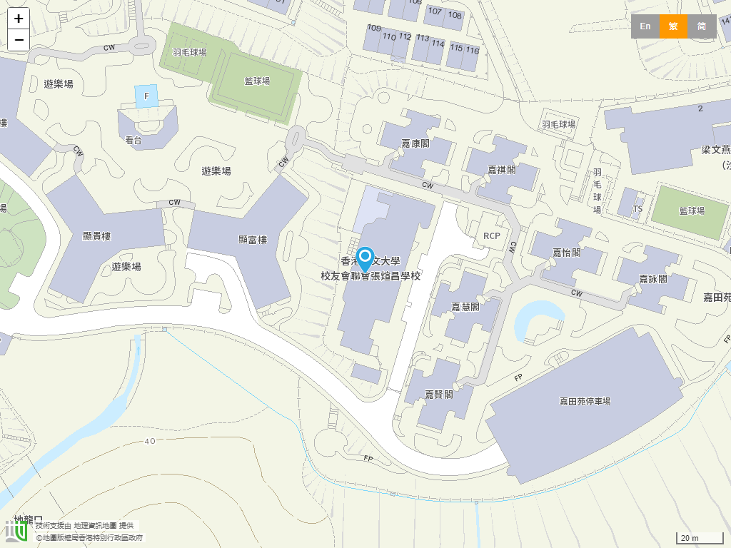 香港中文大学校友会联会张煊昌学校位置
