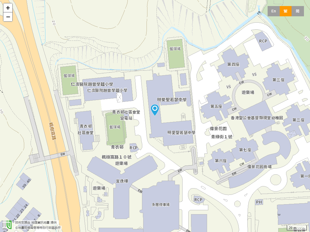 明爱圣若瑟中学位置