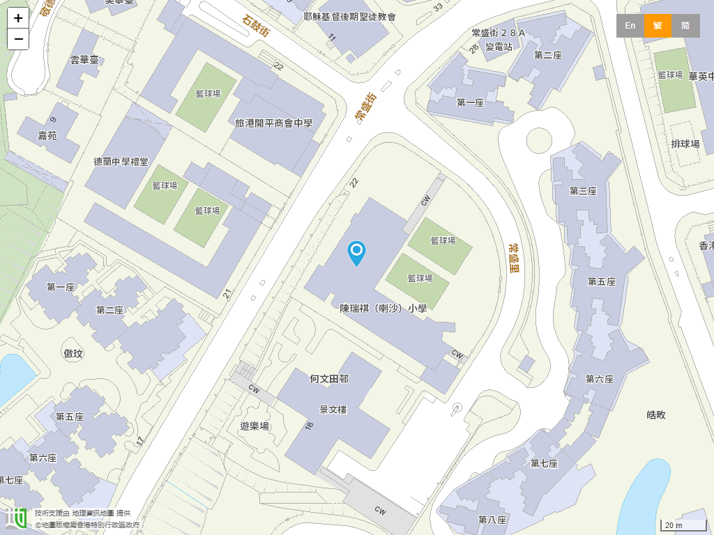 陈瑞祺(喇沙)小学位置