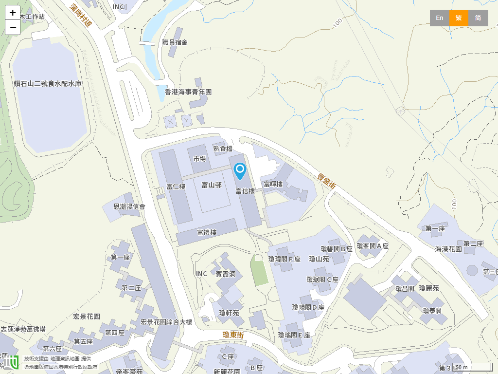 基督教宣道会富山幼儿学校位置