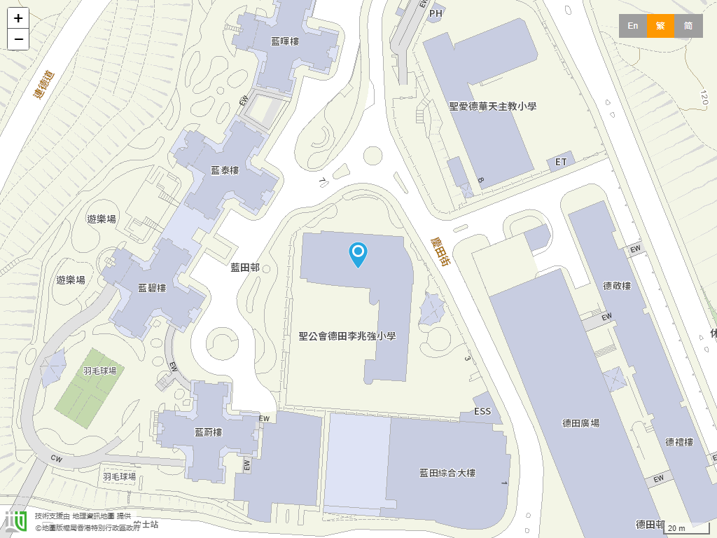 圣公会德田李兆强小学位置