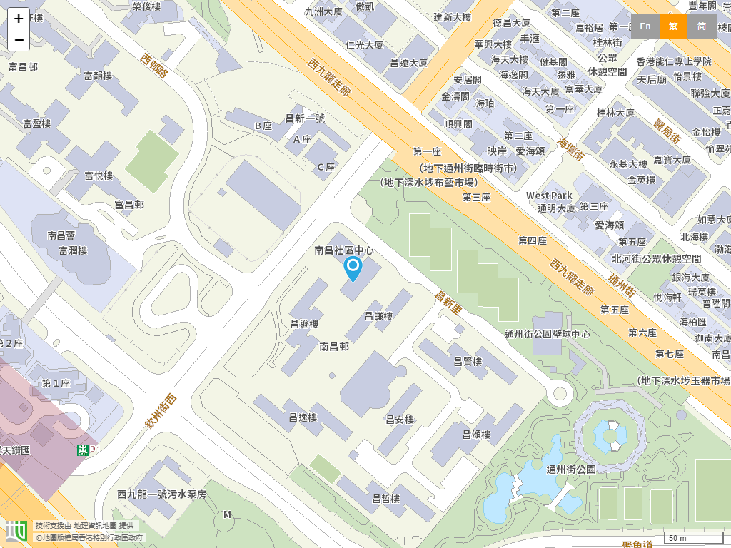竹园区神召会南昌康乐幼儿学校位置