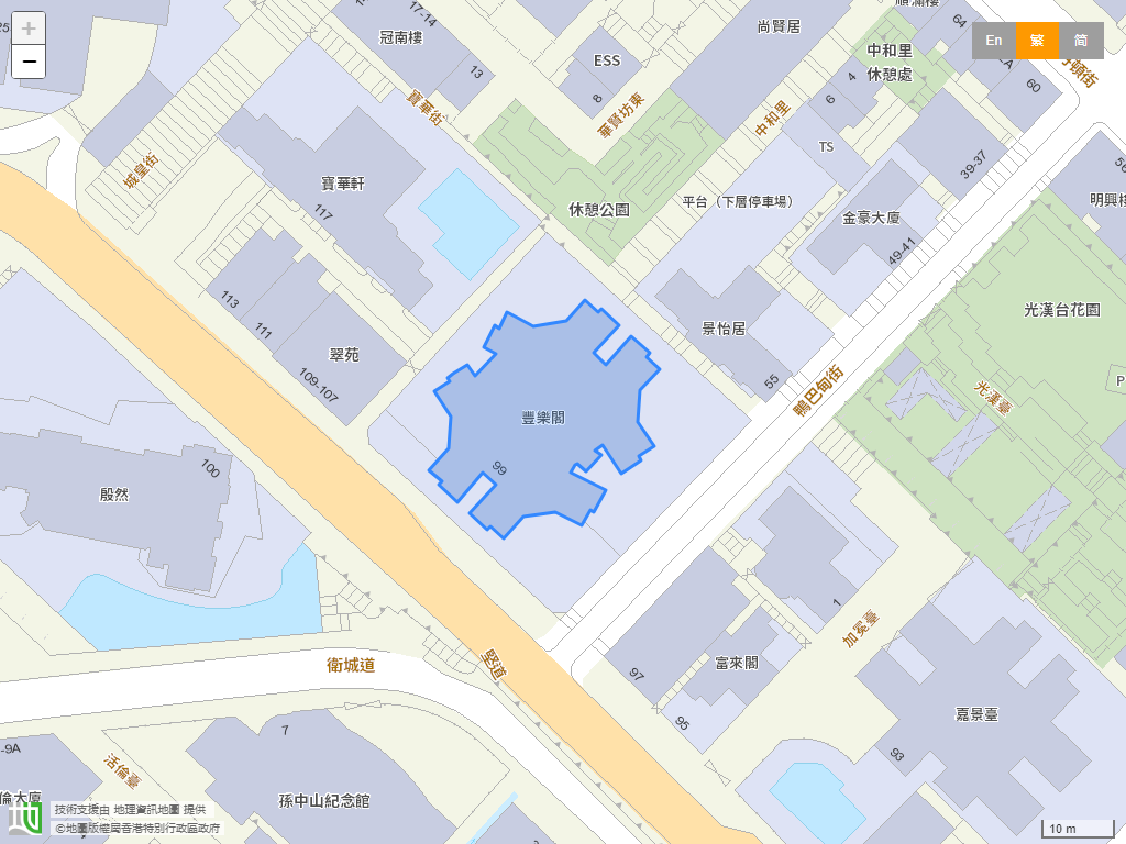 迦南幼稚园(中环坚道)位置