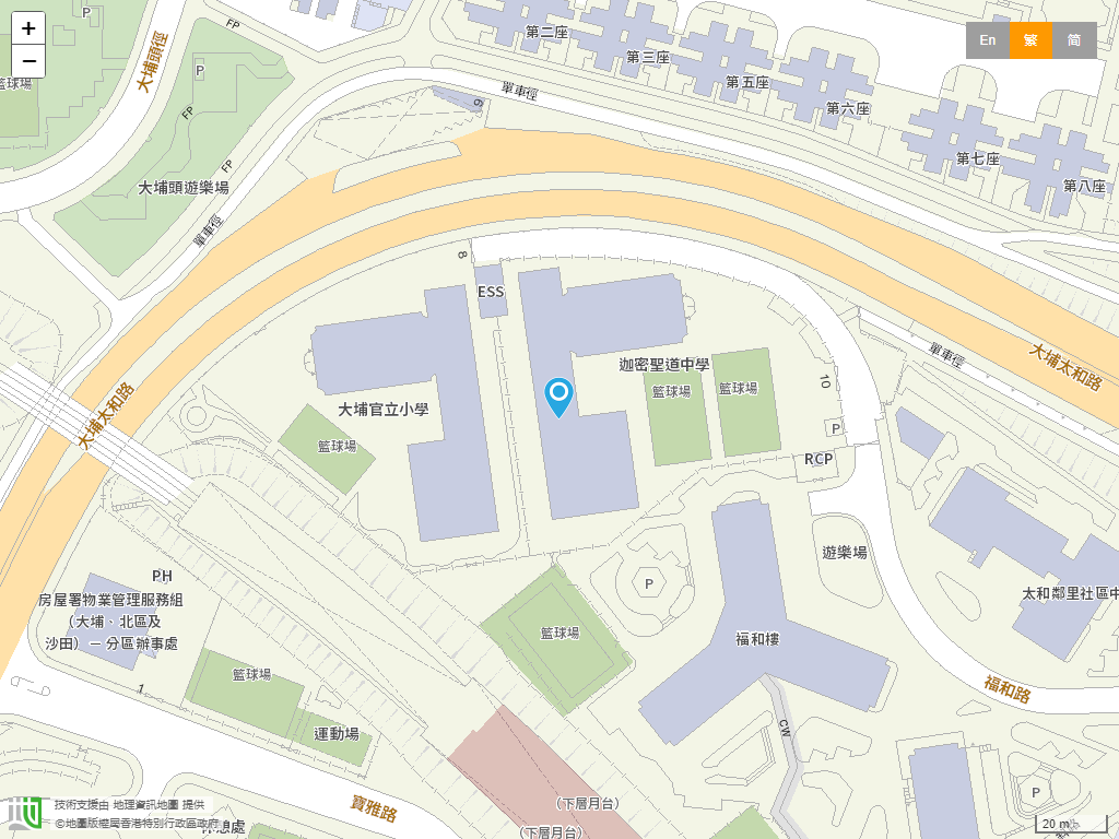 迦密圣道中学位置