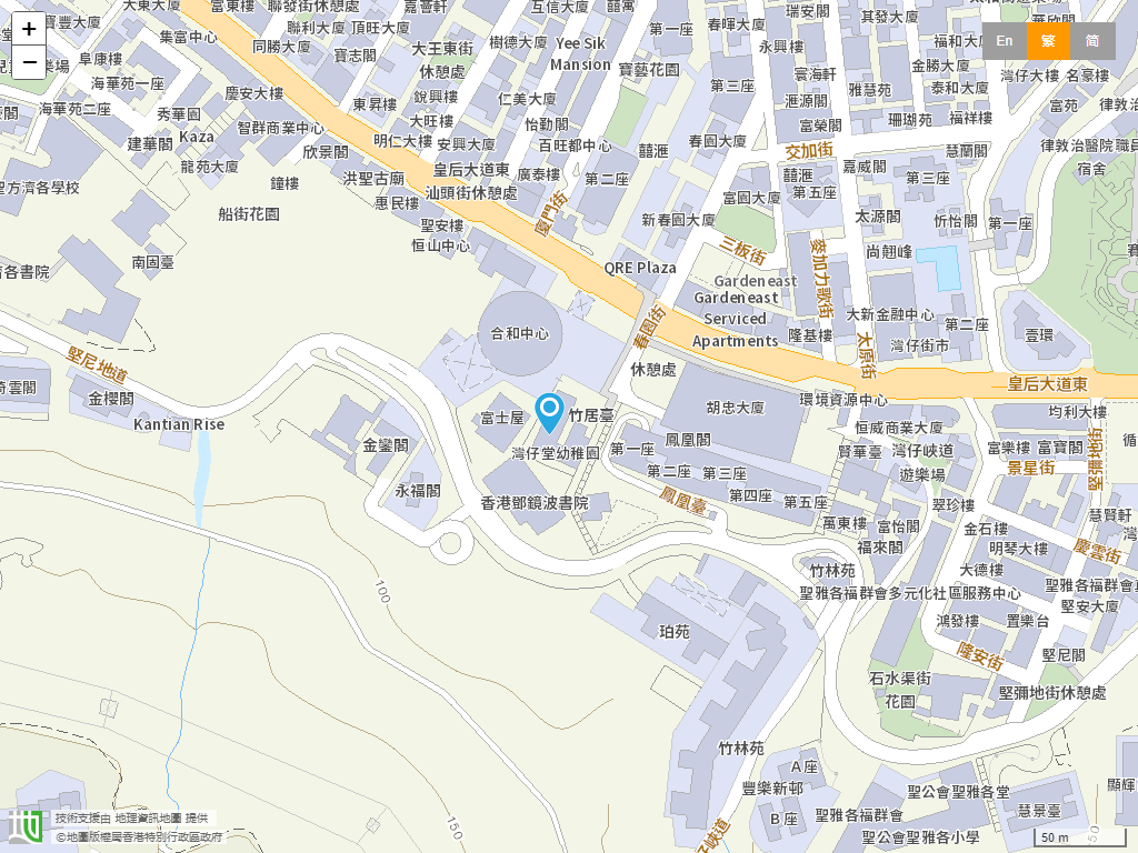 中华基督教会湾仔堂幼稚园位置