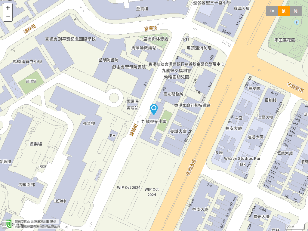 九龙灵光小学位置