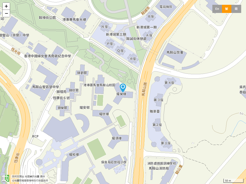 耀荣中英文幼稚园位置