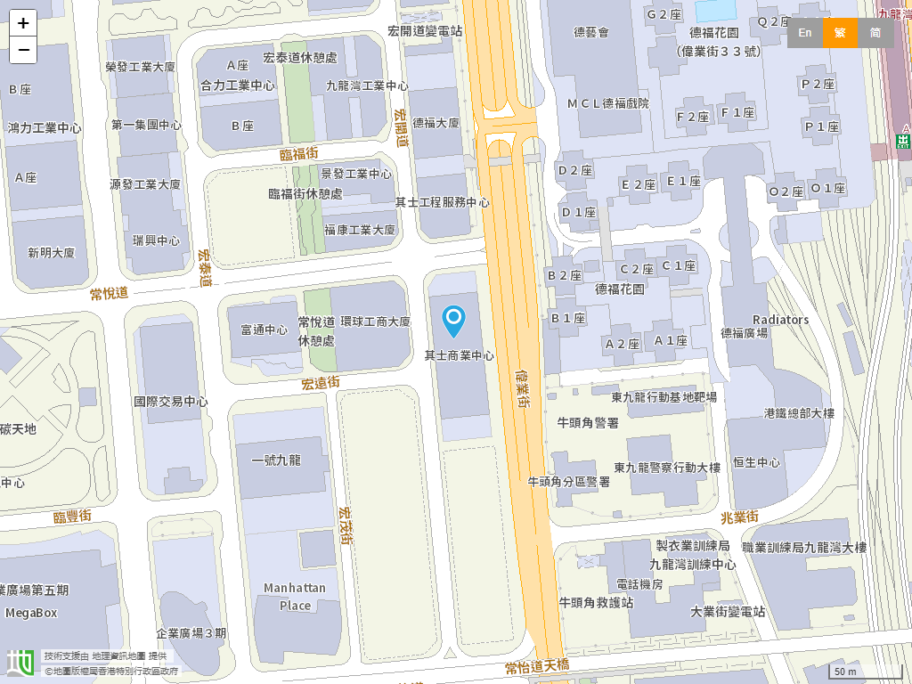 香港小童群益会乐緻幼稚园(九龙湾)位置