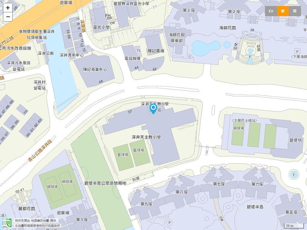 深井天主教小学位置