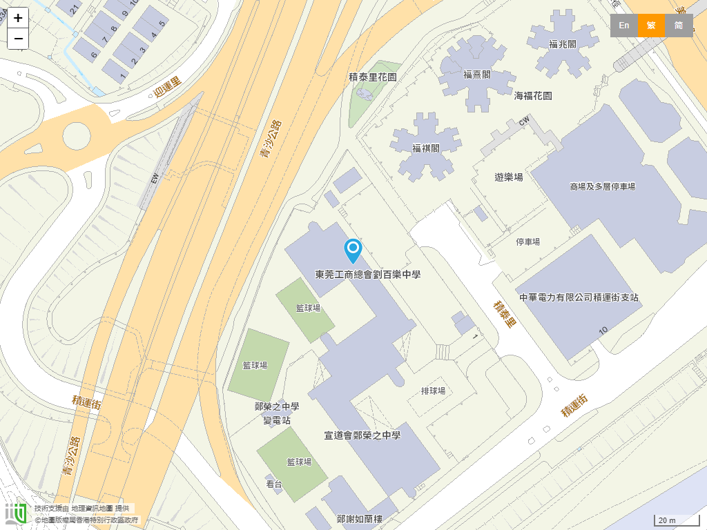 东莞工商总会刘百乐中学位置
