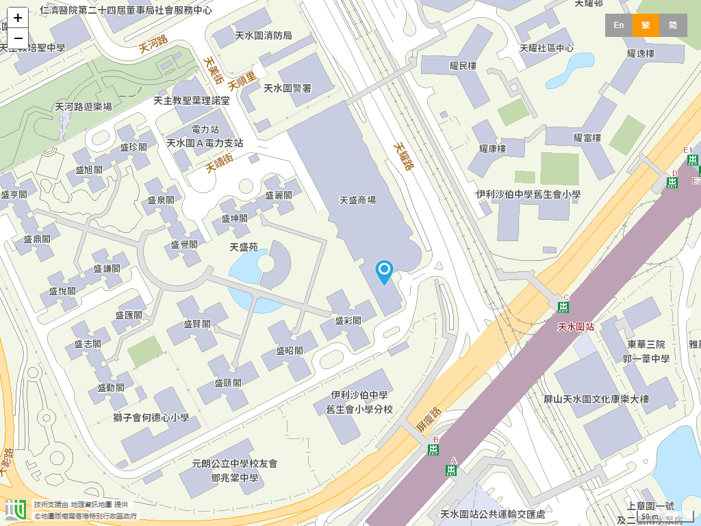 香港中文大学校友会联会顺龙仁泽幼稚园位置