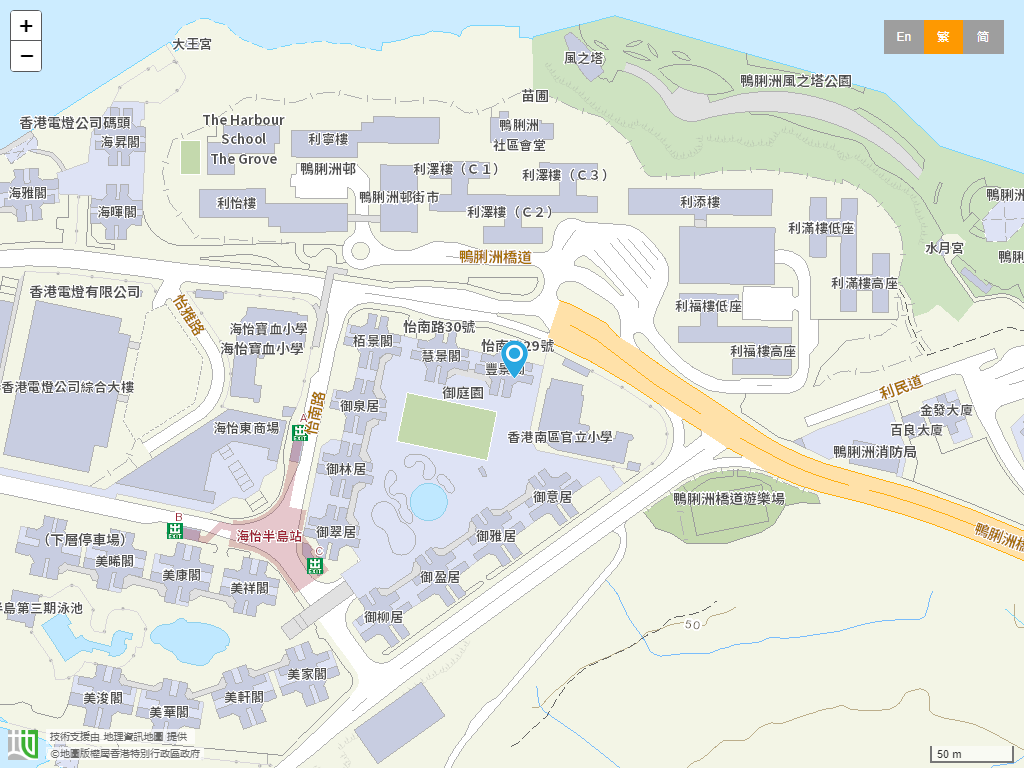基督教宣道会海怡幼儿学校位置