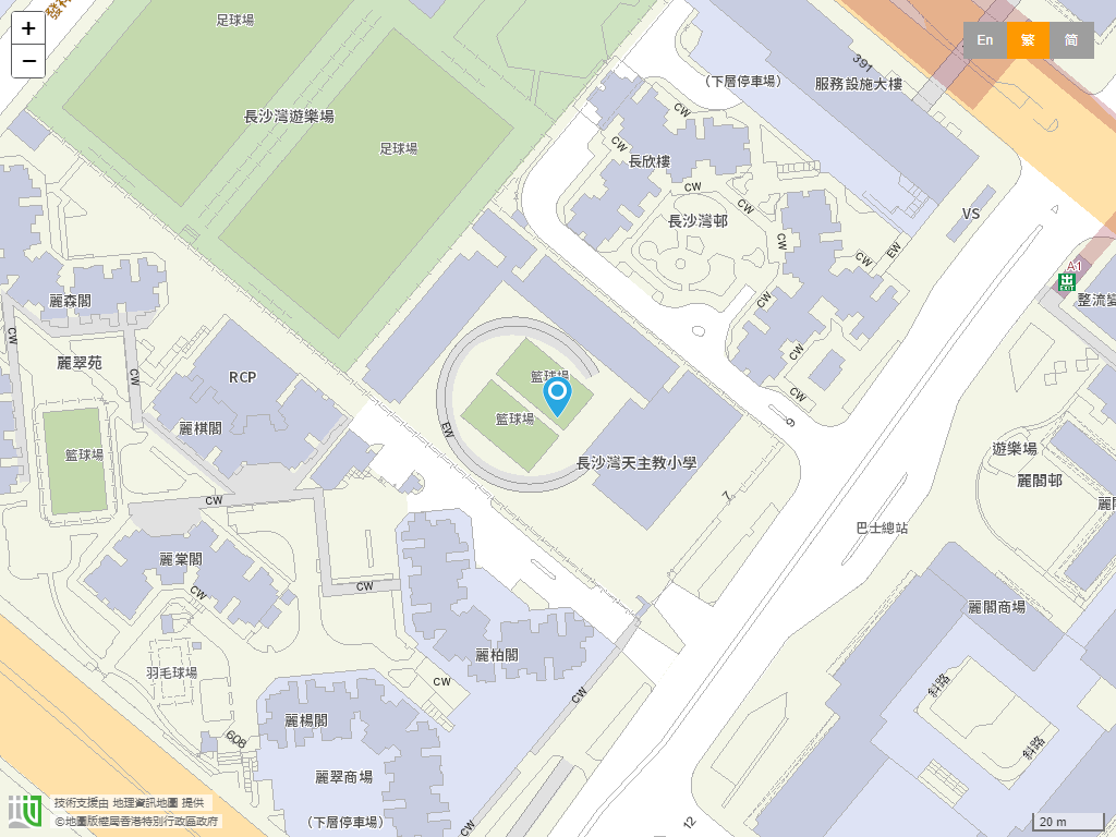 长沙湾天主教小学位置