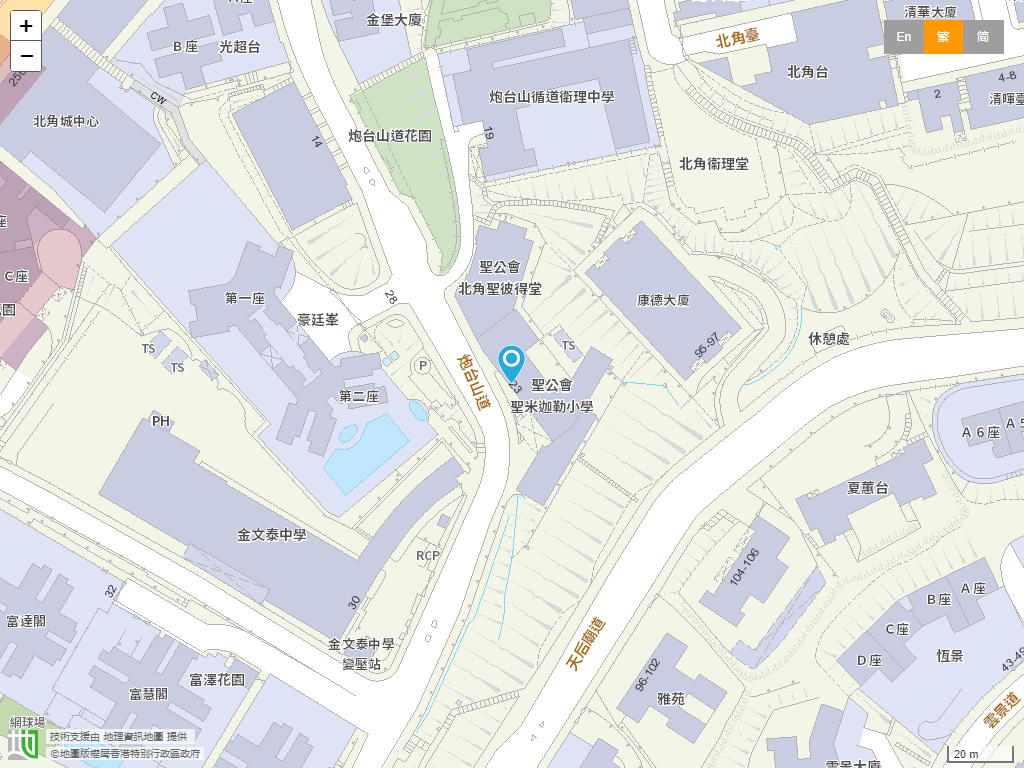 圣公会圣米迦勒小学位置