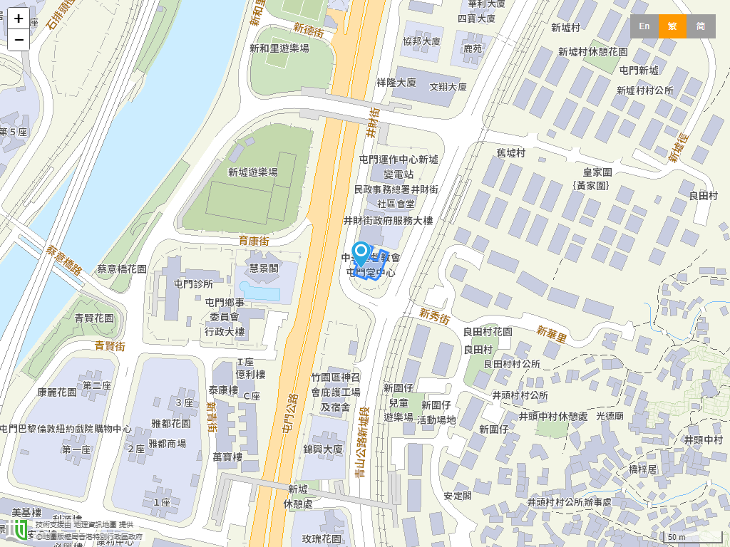 中华基督教会屯门堂幼稚园位置