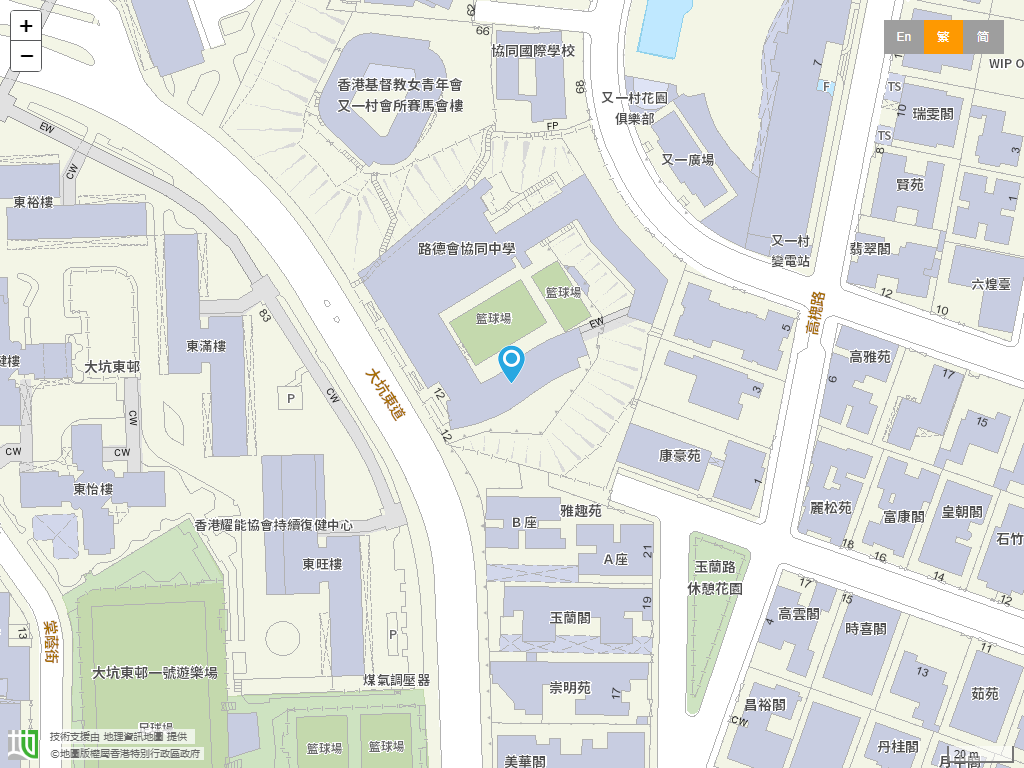 路德会协同中学位置