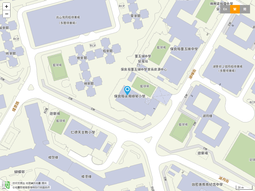 保良局梁周顺琴小学位置
