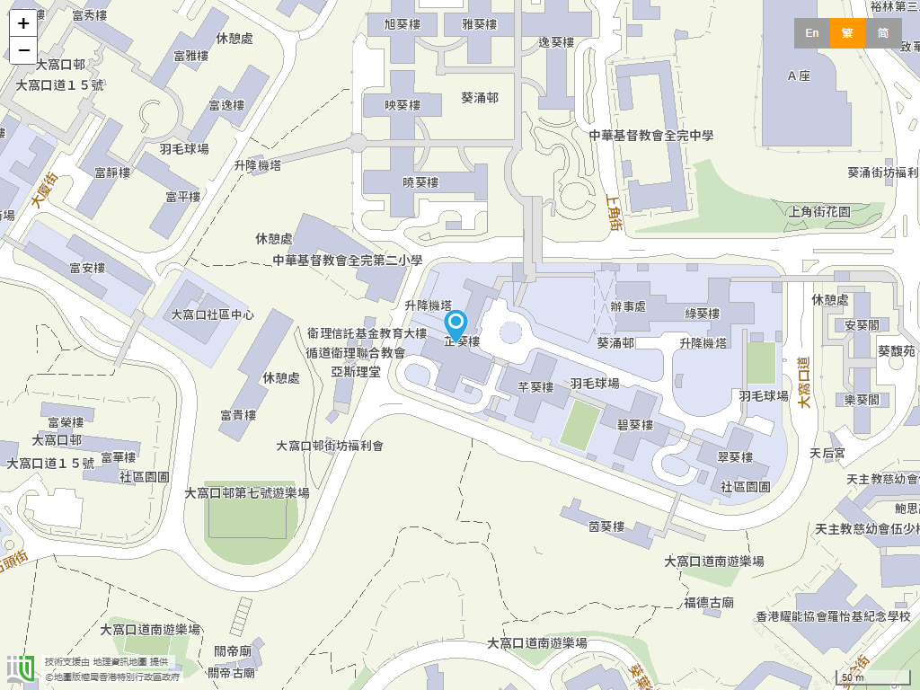 中华基督教青年会葵涌幼稚园位置
